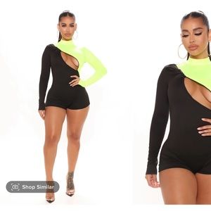Faison nova body suit sexy